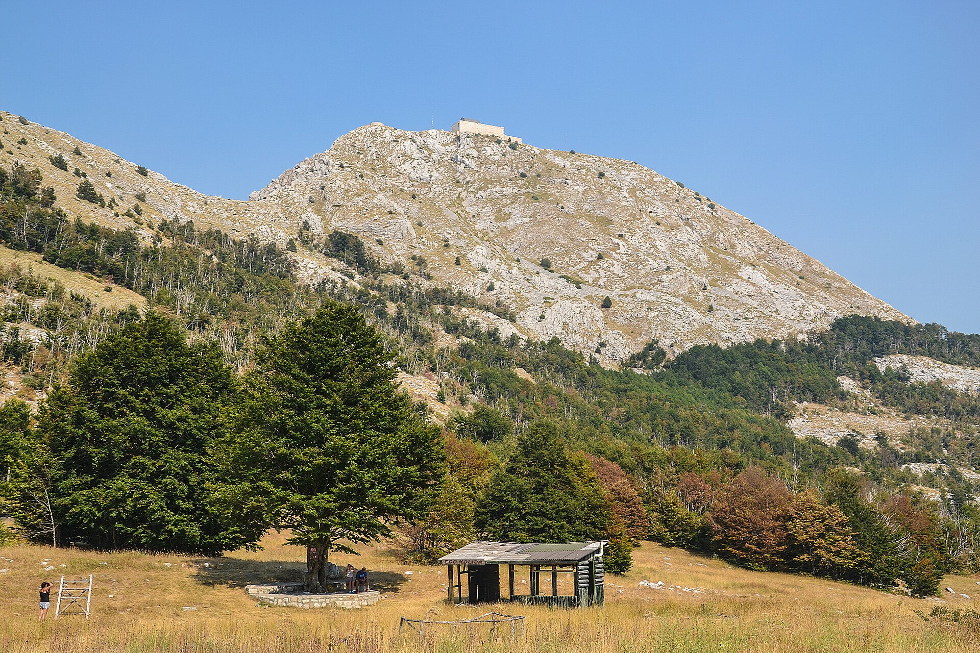 Ловчен — национальный парк над Котором. Фото Pudelek, лицензия CC BY-SA 4.0